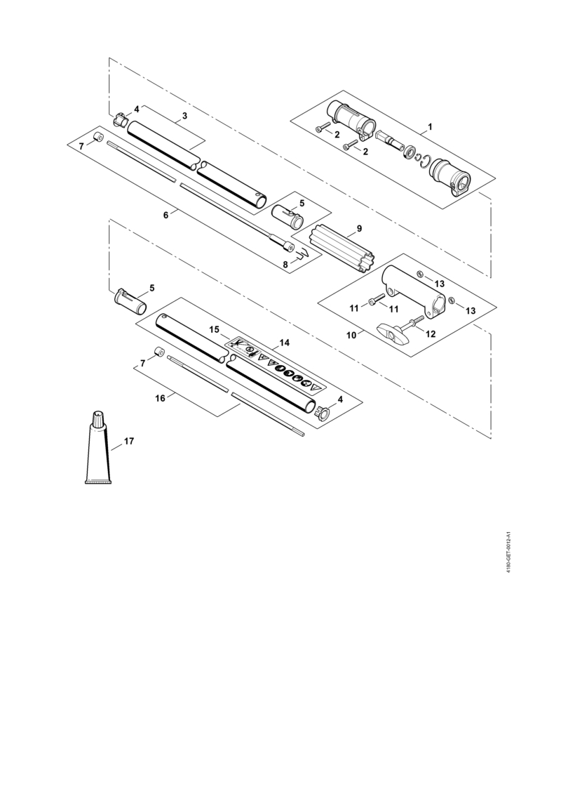 H - Tube complet