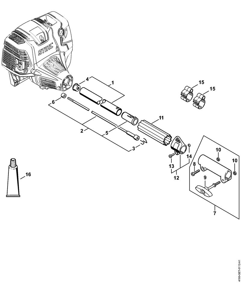 L - Tube complet