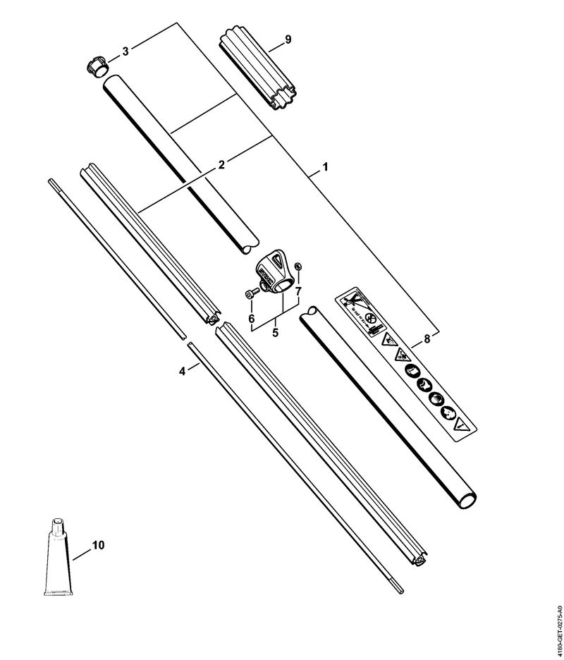 H - Tube complet FS 131 R