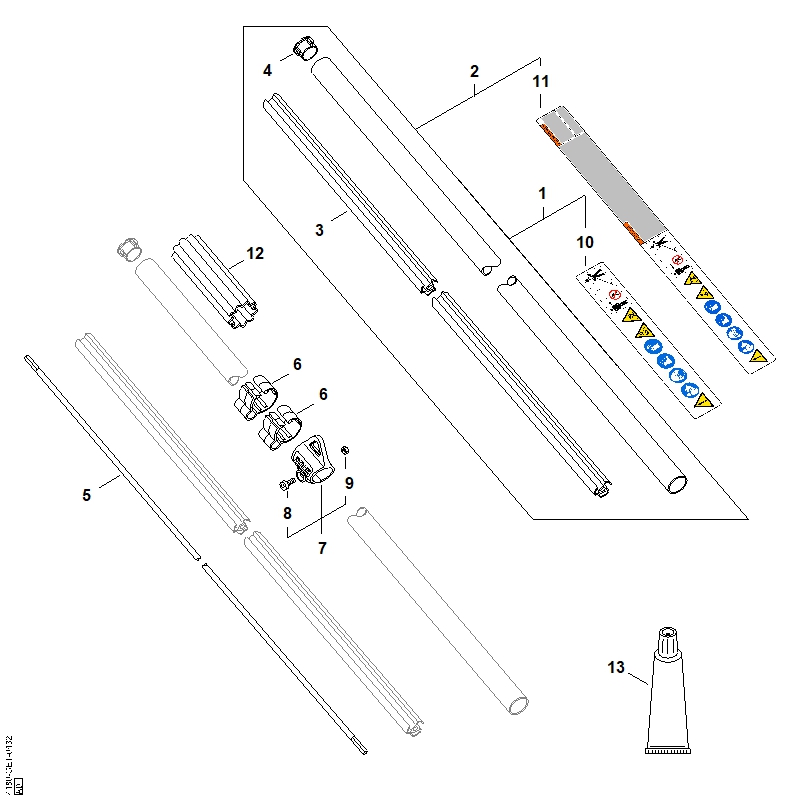 K - Tube complet