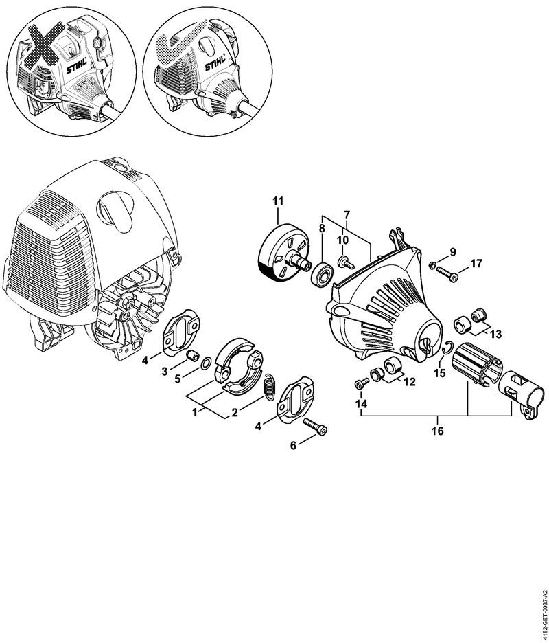 O - Embrayage, Carter de ventilateur ⇥ 5 08 507 652