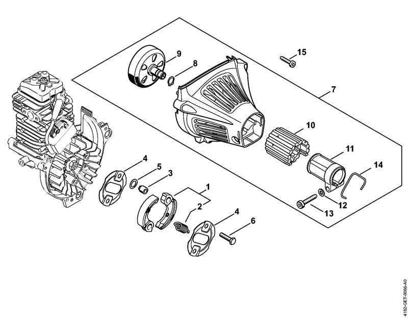 N - Embrayage, Carter de ventilateur