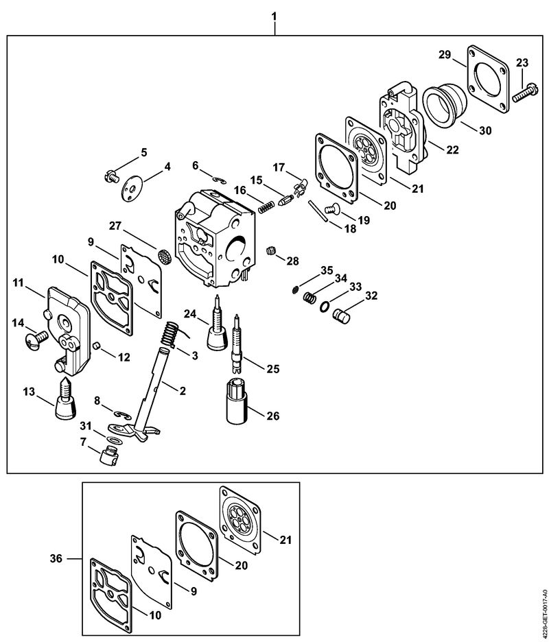 S - Carburateur C1Q-S67