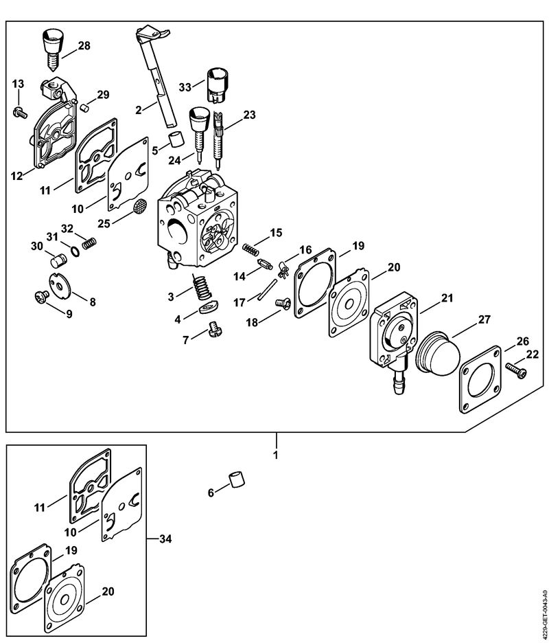 Carburateur C1Q-S112