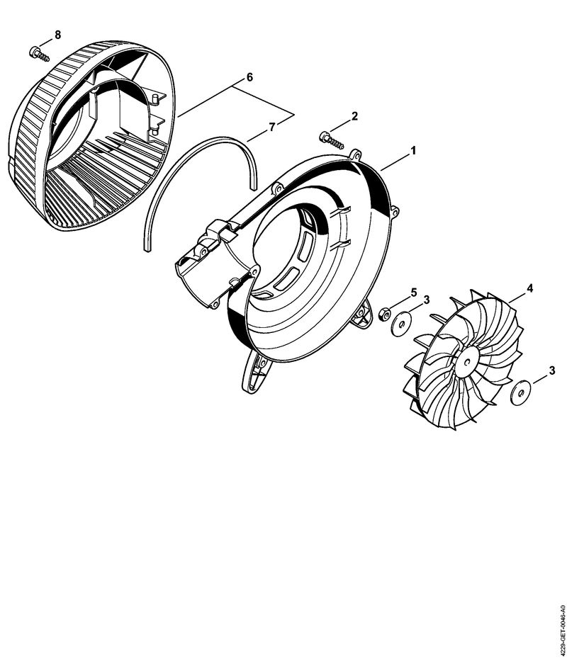 Carter de turbine extérieur, Turbine