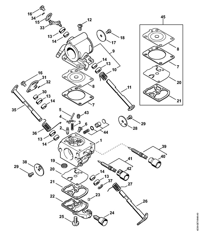 I - Carburateur C1Q-S118H