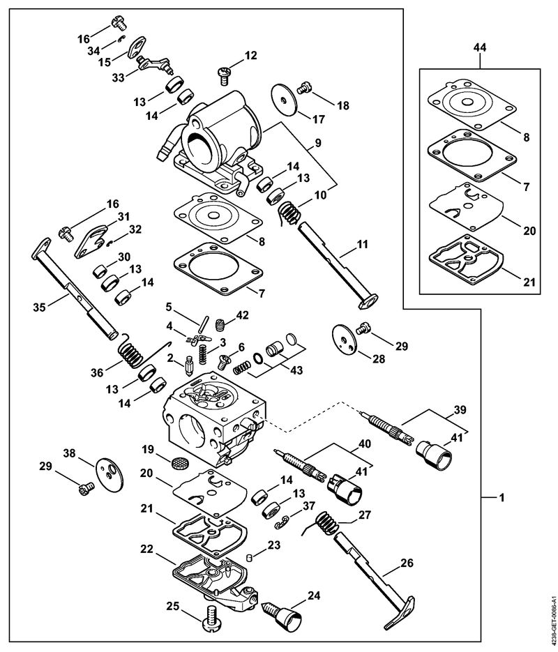 J - Carburateur 4238/03
