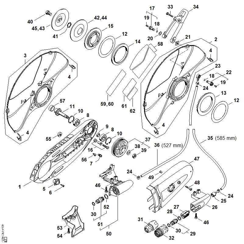 O - Raccord, Pièce de protection TS 420