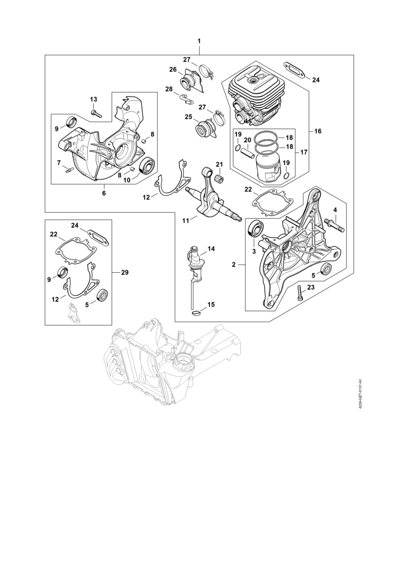 C - Bloc moteur