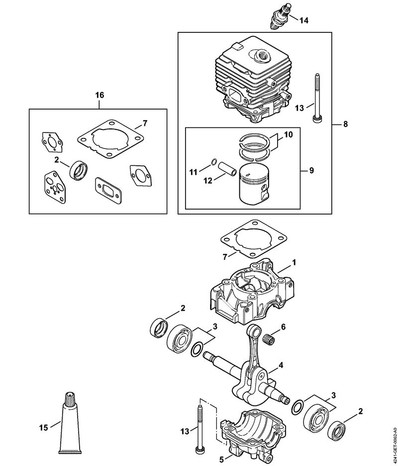 Carter, Cylindre BG 86-D, BG 86 C-E D