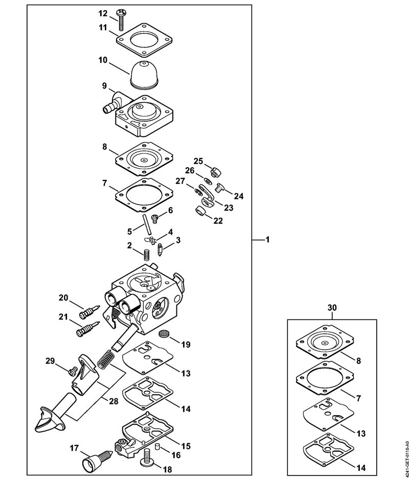 Carburateur 4241/26