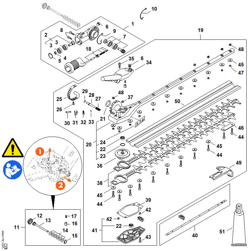 Q - Réducteur de renvoi à angle réglable sur 145°, 600 mm