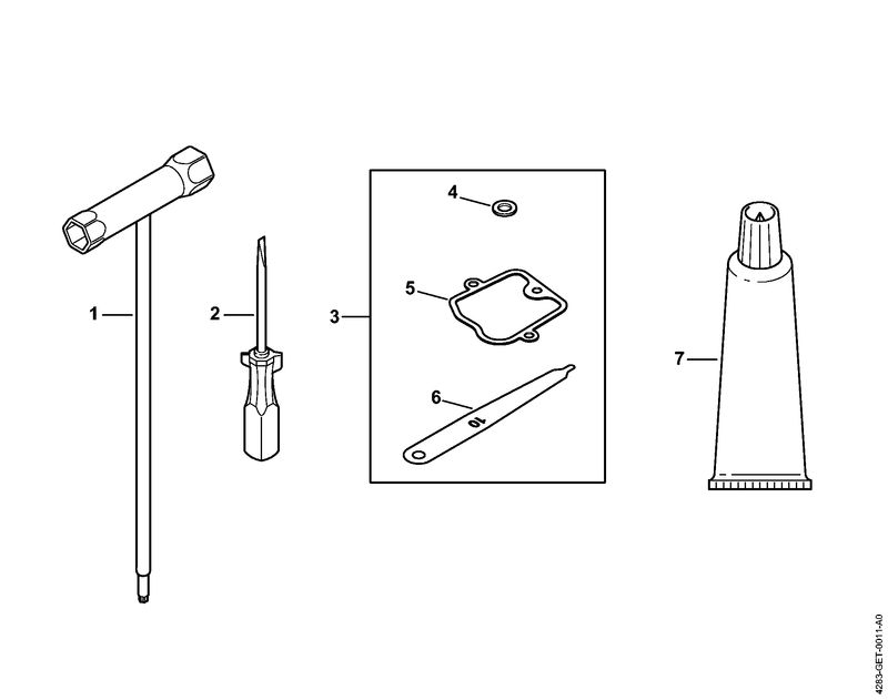 R - Outils, Accessoires optionnels