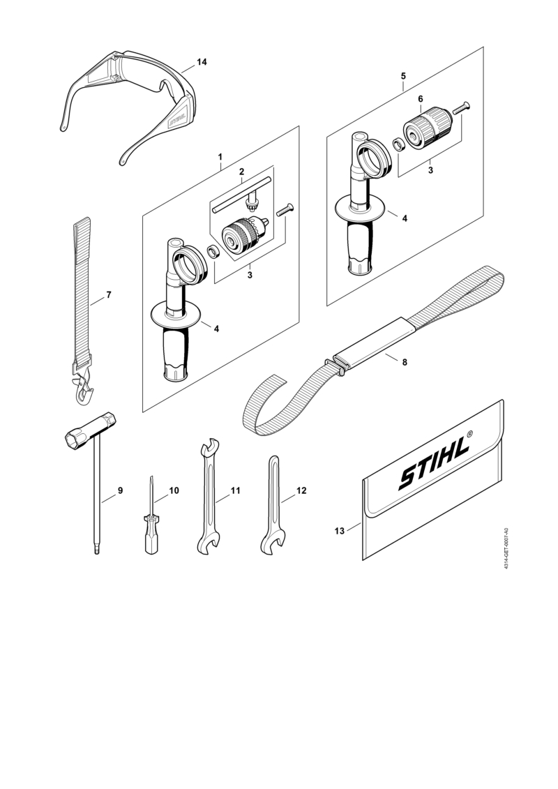 Outils, Accessoires
