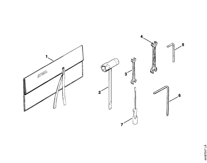 Outils, Accessoires optionnels