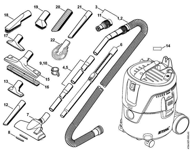Outils, Accessoires optionnels