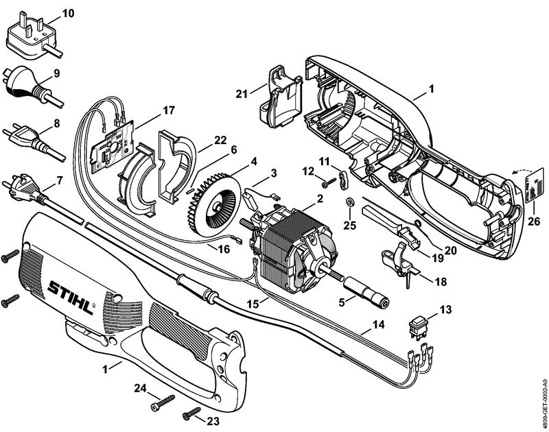 A - Carter, Moteur électrique