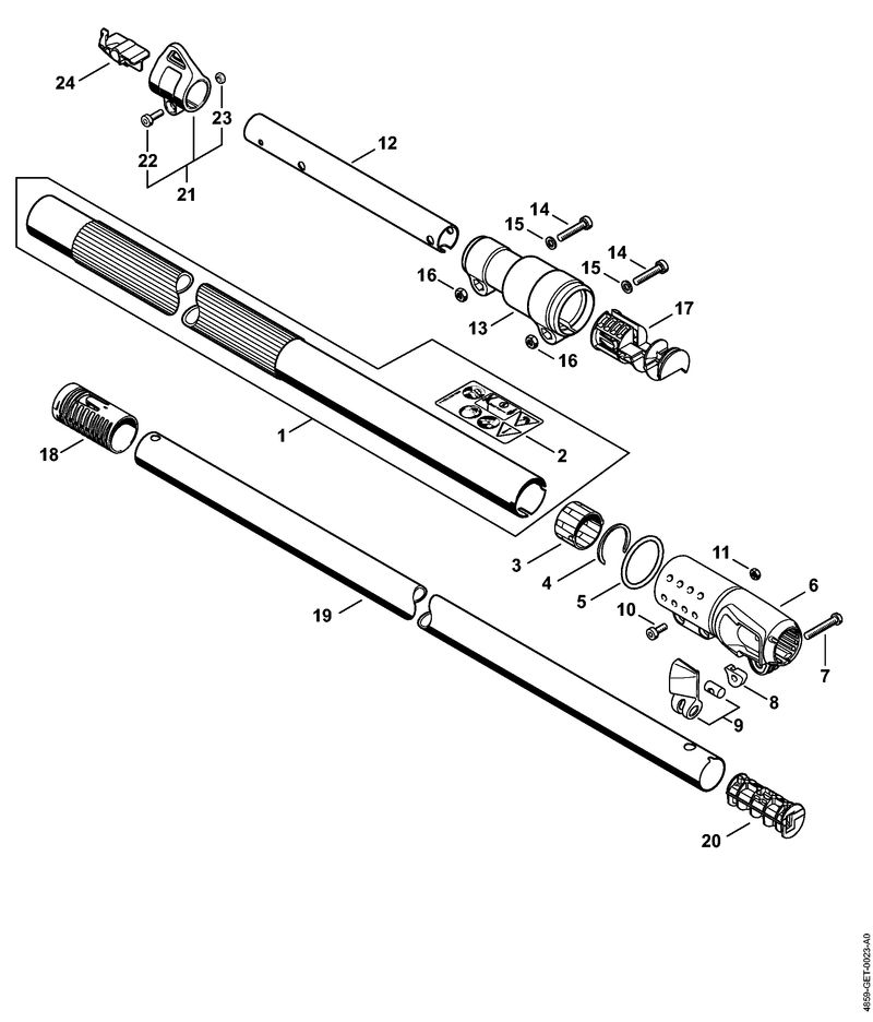 Tube complet