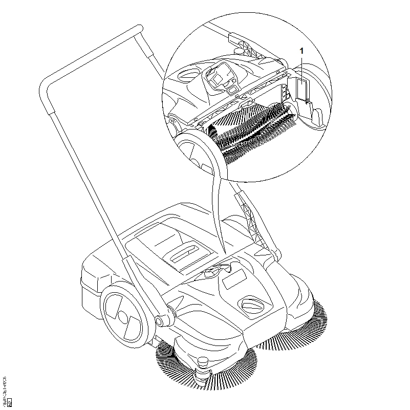 F - Numéro de machine