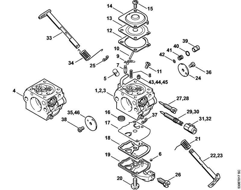 Carburateur C1Q­S89, -S90, -S102, -S106