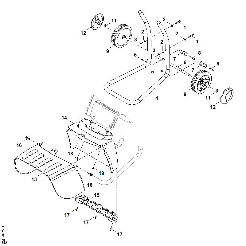 C - Support de roue