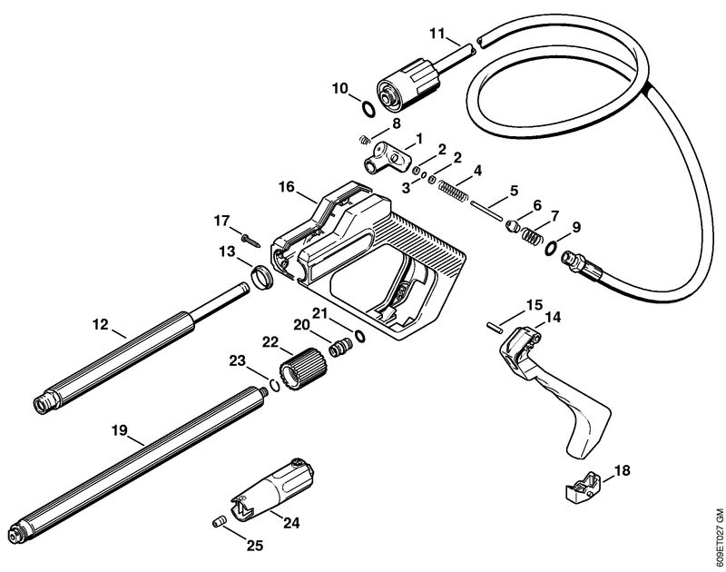 Pistolet, Lance