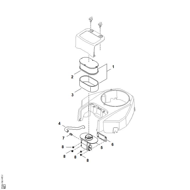 B - Filtre à air