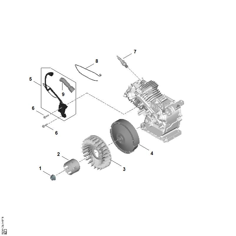 I - Système d'allumage, volant moteur