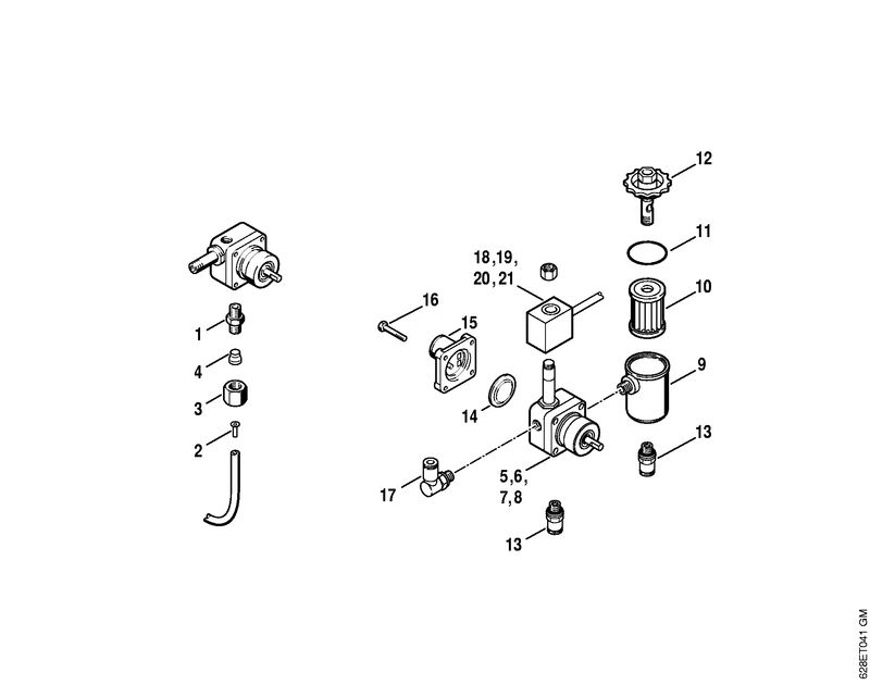 Réservoir de combustible, Pompe à gas-oil ⇥ X 35 751 076, ⇥ X 35 799 999