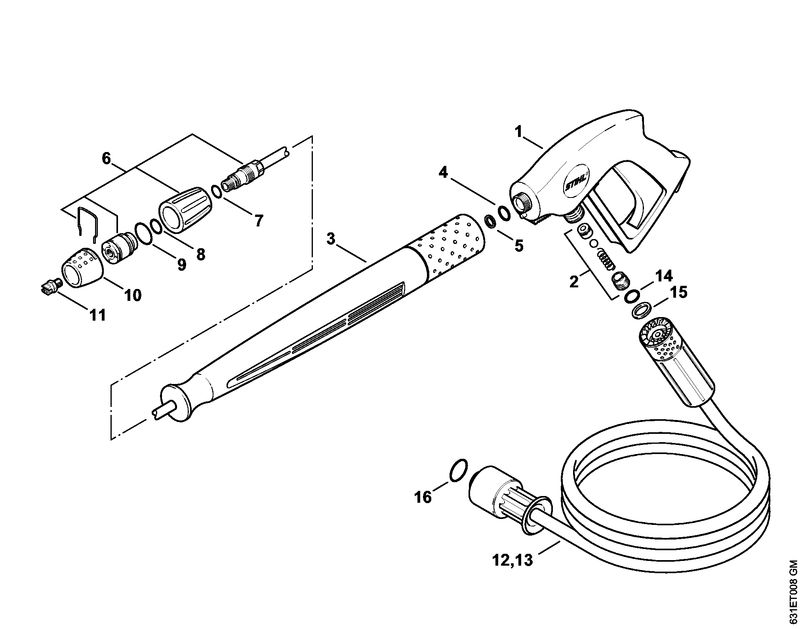Pistolet, Lance
