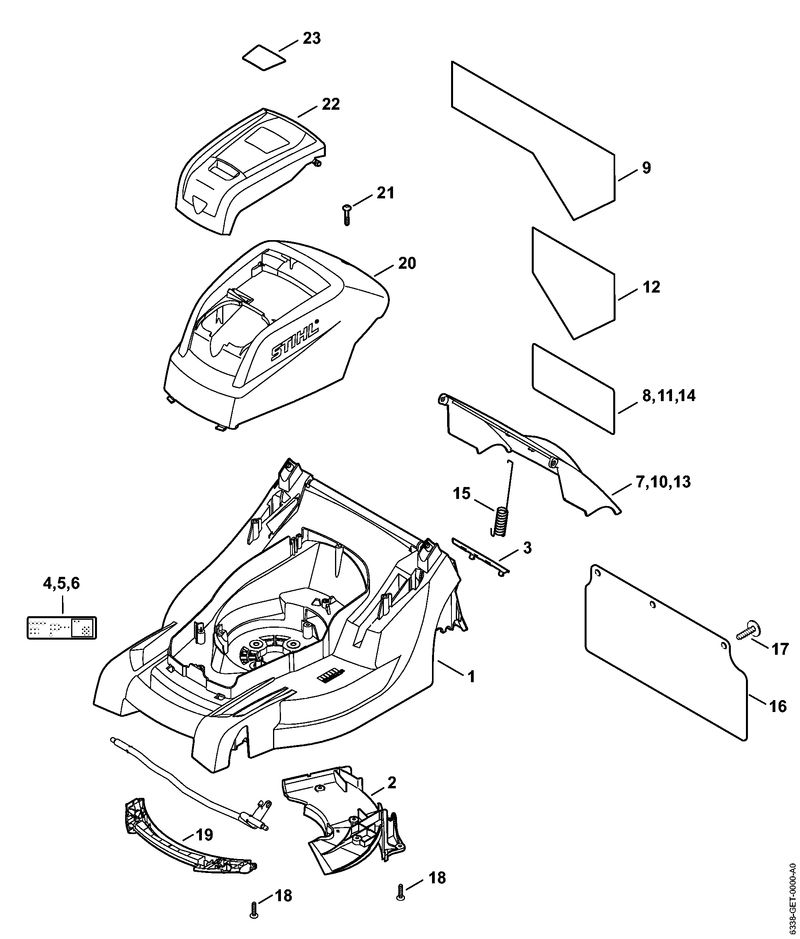 Carter, Capot moteur