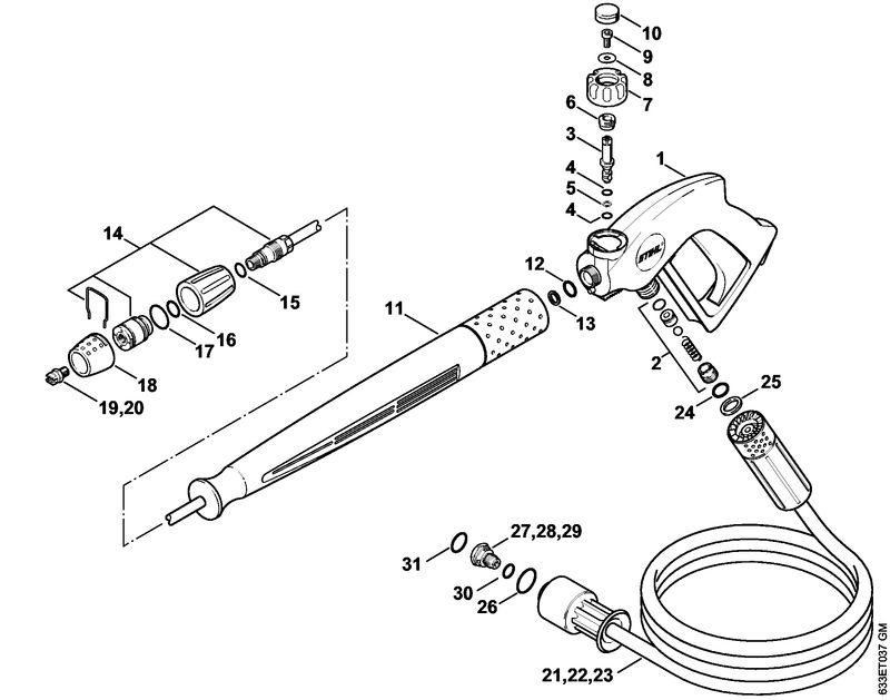 Pistolet, Lance