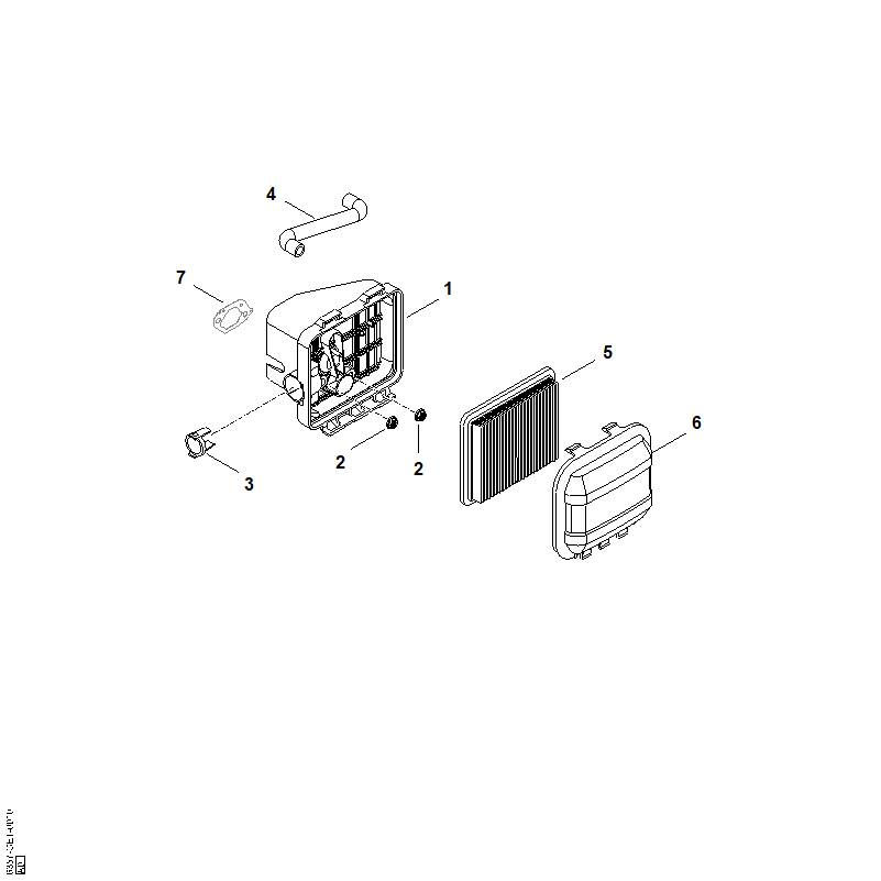 B - Filtre à air
