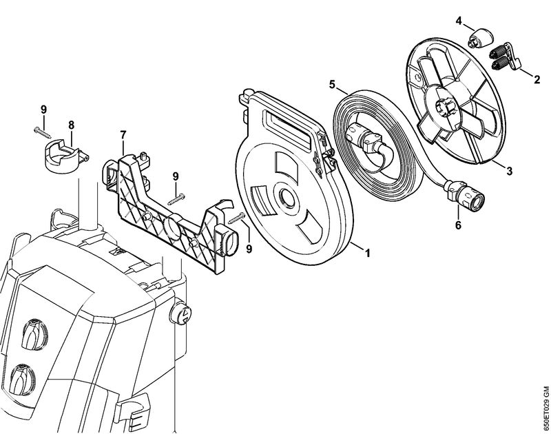 Tuyau flexible plat avec cassette
