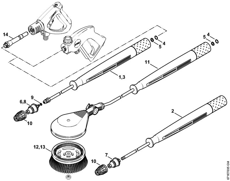 Turbo buse, Turbo brosse (40.2009)