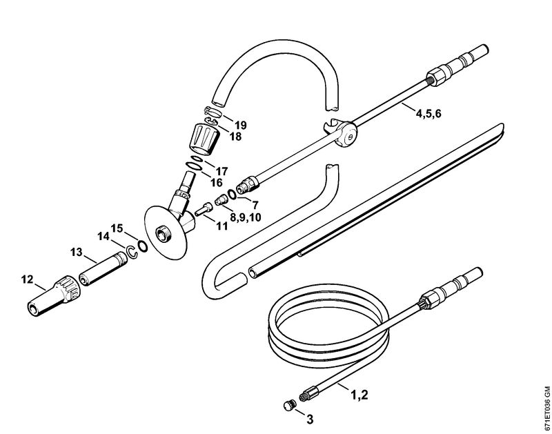 Kit de nettoyage de canalisations, Disp. sablage avec projection d'eau
