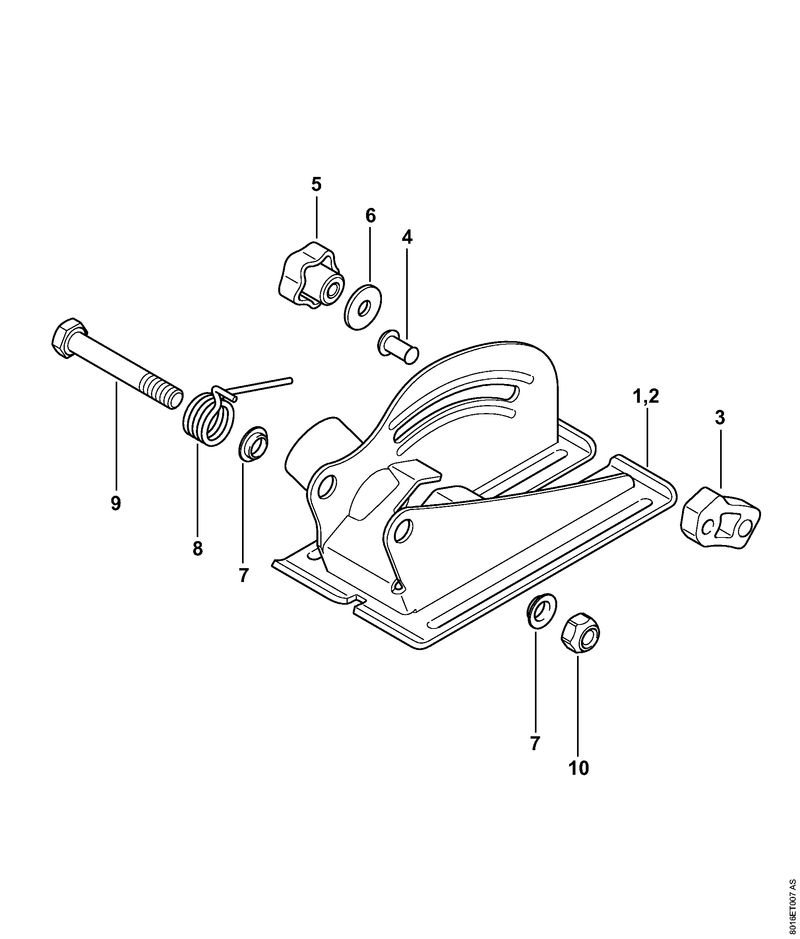 E - Limiteur de profondeur avec embout d'aspiration