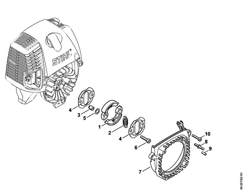 Embrayage, Carter de ventilateur