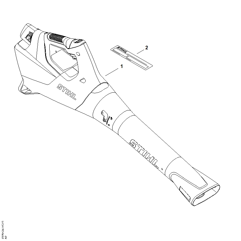 B - Numéro de machine