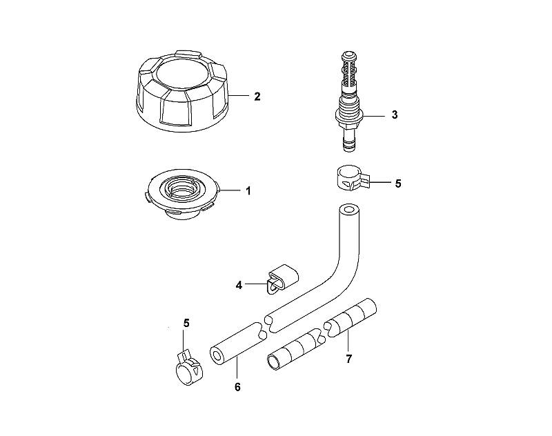 K - Tuyau de carburant/ Filtre