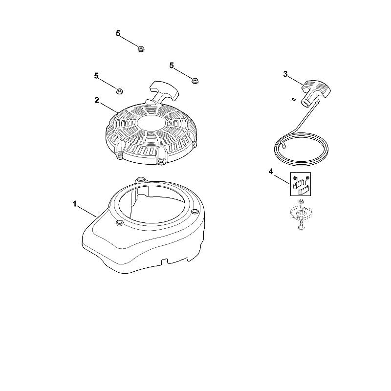 L - Couvercle de ventilateur, lanceur