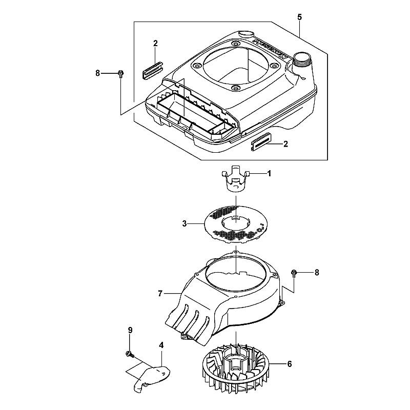 F - Recouverement/ Ventilateur