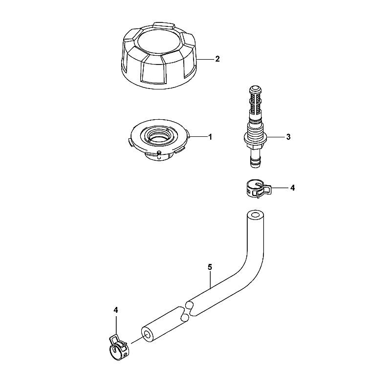 K - Tuyau de carburant/ Filtre