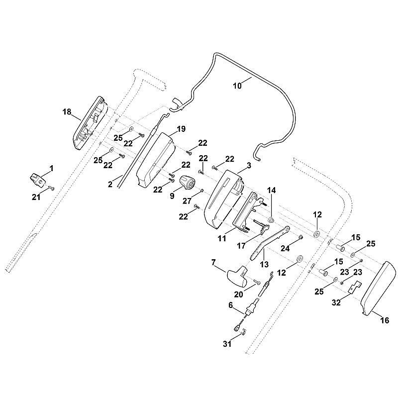 A - Guidon part haut