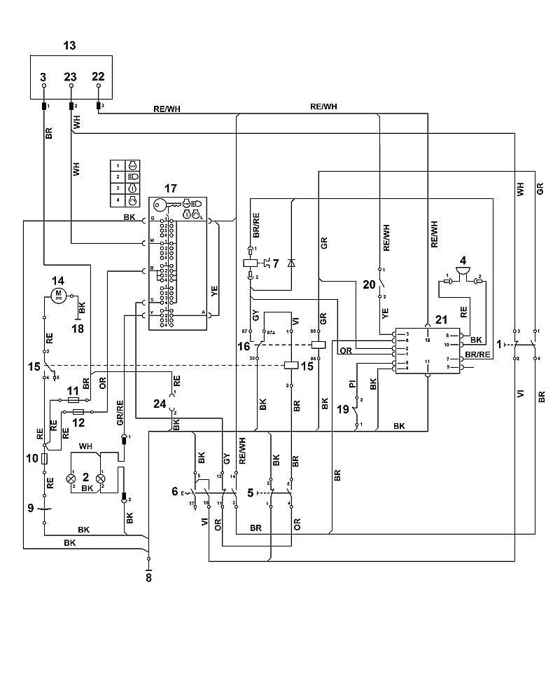 N - Connexion electrique