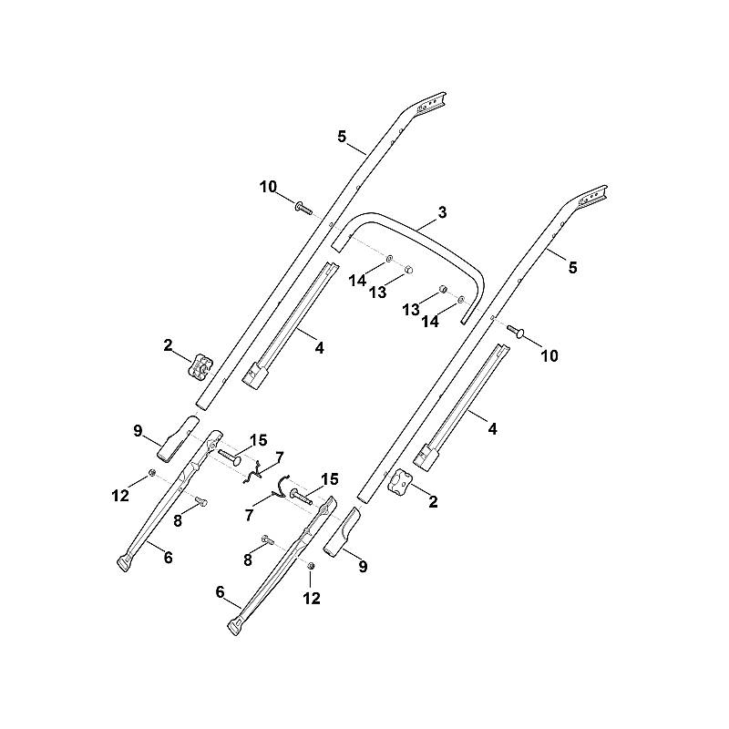B - Guidon inférieur