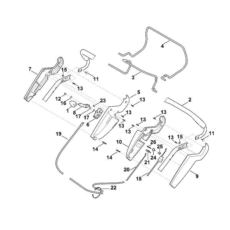 A - Guidon part haut
