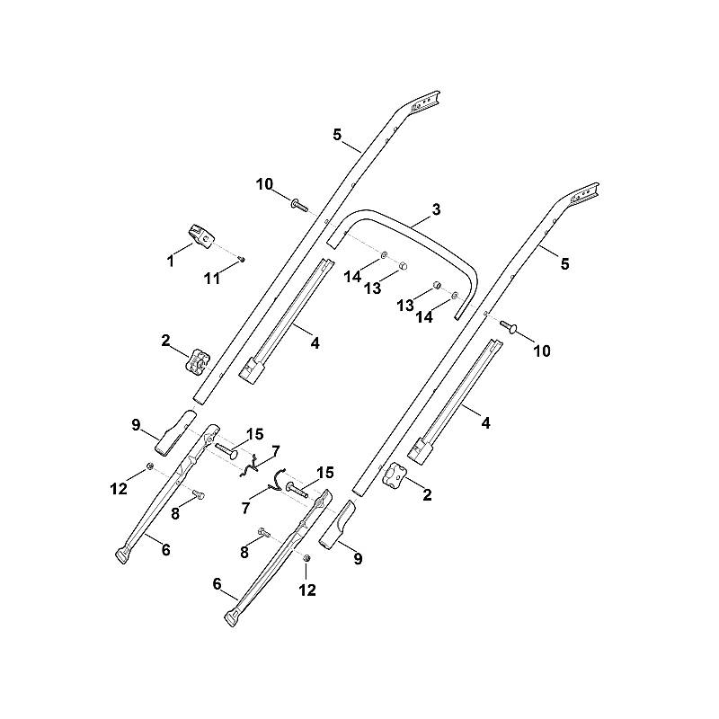 B - Guidon inférieur