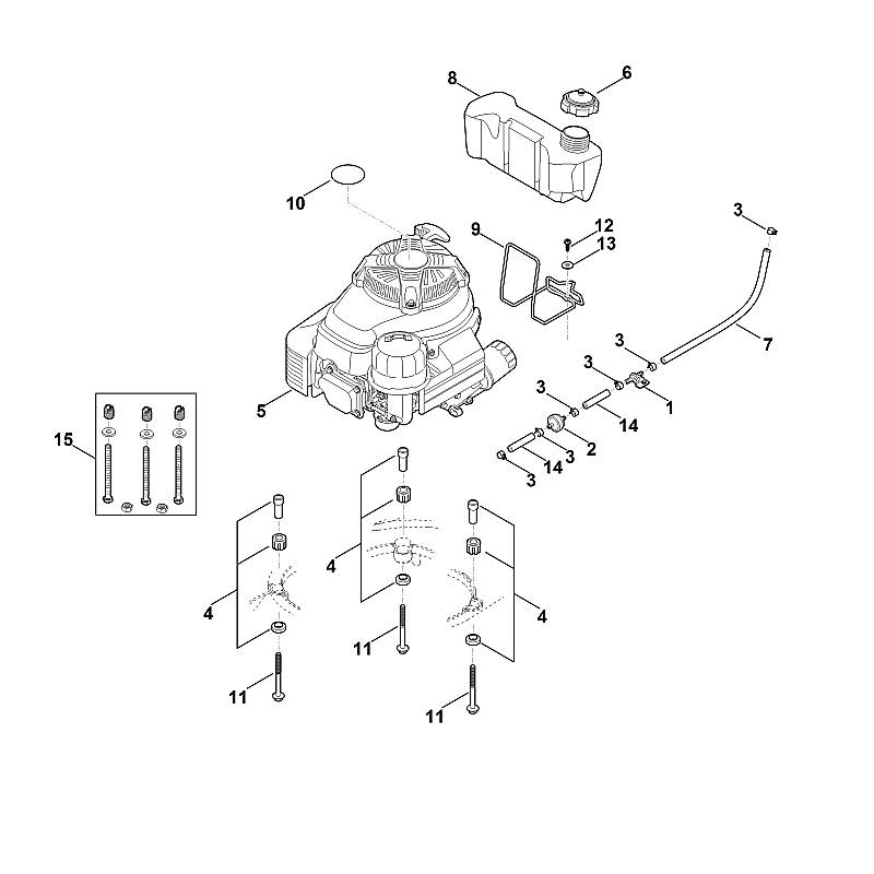 F - Moteur, reservoir