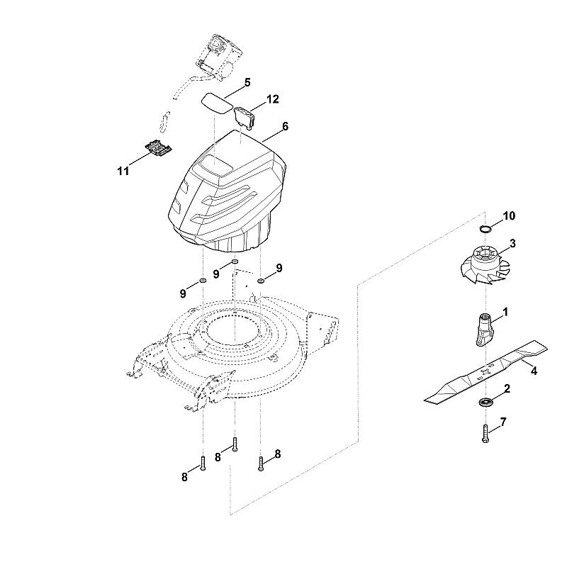 E - Moteur, lame
